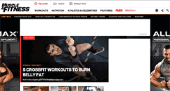 Desktop Screenshot of muscleandfitness.com