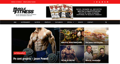 Desktop Screenshot of muscleandfitness.ro
